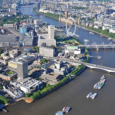 aerial-view-of-south-bank-london